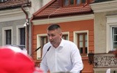 Premier w Sandomierzu
