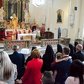 Jubileuszowej  Mszy św. przewodniczył bp Andrzej Czaja.