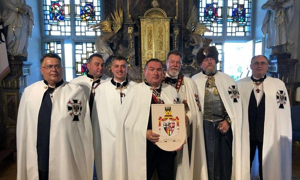 Wielki Mistrz Krzyżacki przywiózł dary dla lubelskiej Caritas