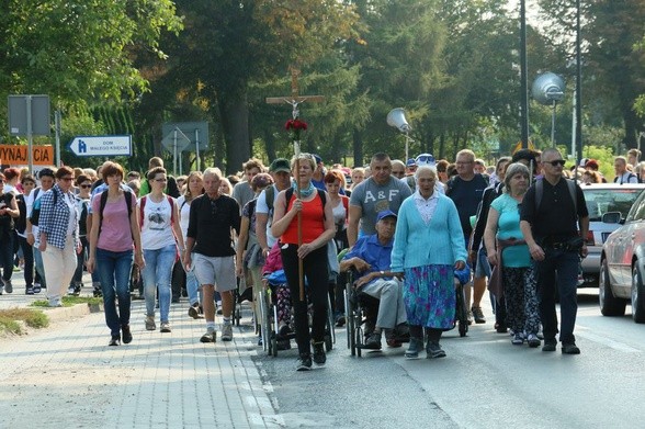 Od wczesnego rana pielgrzymi są w drodze do Wąwolnicy