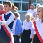 Nowy sztandar szkoły w Butrynach