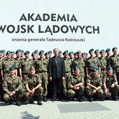 Spotkanie kapelanów z biskupem polowym w Akademii Wojsk Lądowych.