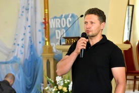 Świadectwo swojego życia dał aktor Michał Chorosiński.