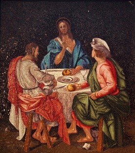 Chrystus z uczniami w Emaus