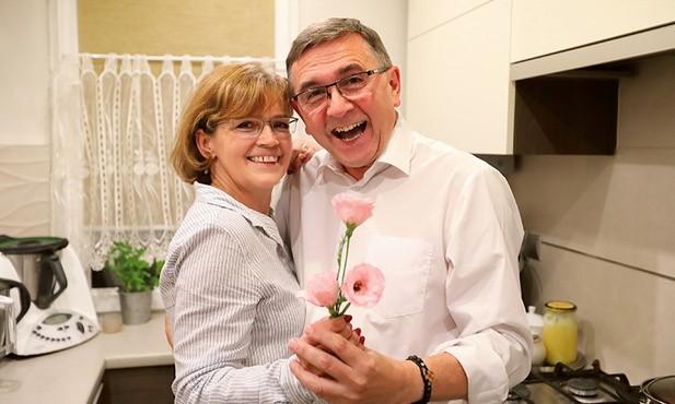 Barbara i Mirosław Kańtorowie – od 34 lat są małżeństwem, mają czworo dzieci i dwójkę wnuków.
