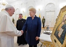 Franciszek spotkał się z władzami Litwy