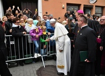 Wilno: papież spotkał się z chorymi