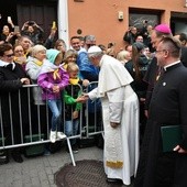 Wilno: papież spotkał się z chorymi