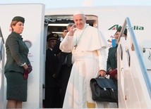 Papież Franciszek przybył na Łotwę