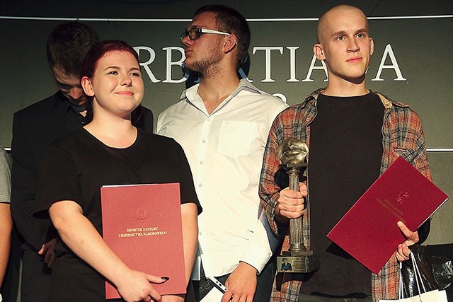 ▲	Grand Prix „Herbertiady” i nagrodę Ministra Kultury i Dziedzictwa Narodowego zdobył kołobrzeżanin Szczepan Czaplewski.