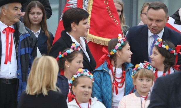 Prezydent Duda z mieszkańcami Oświęcimia