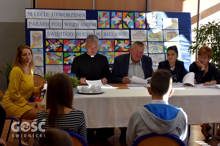 Konkurs wiedzy o historii parafii pw. Ducha Świętego w Bielawie