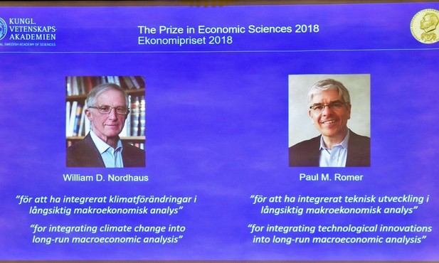 Dwóch laureatów Nagrody Nobla w dziedzinie ekonomii