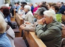 Modlitewne spotkanie odbyło się 6 października w sanktuarium Matki Bożej Nieustającej Pomocy w Elblągu.