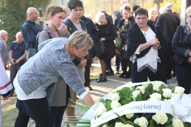 Pogrzeb ks. kan. Henryka Langforta w Lesznej Górnej