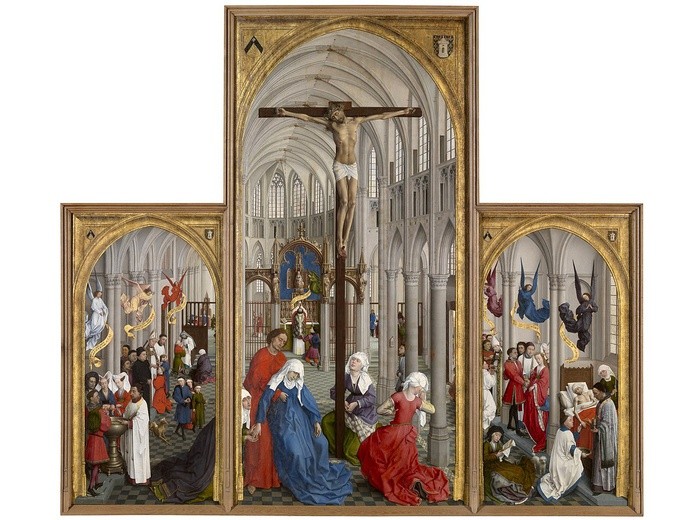 Rogier van der Weyden, Siedem sakramentów Kościoła