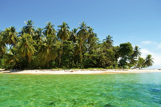Panamskie wyspy na Morzu Karaibskim. Do ich brzegów dotarł Krzysztof Kolumb podczas czwartej wyprawy (1502–1504).