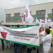 Protest w rybnickim szpitalu