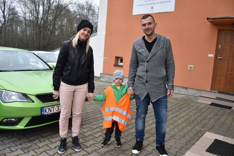 Odblaskowa szkoła w Starem Bystrem 