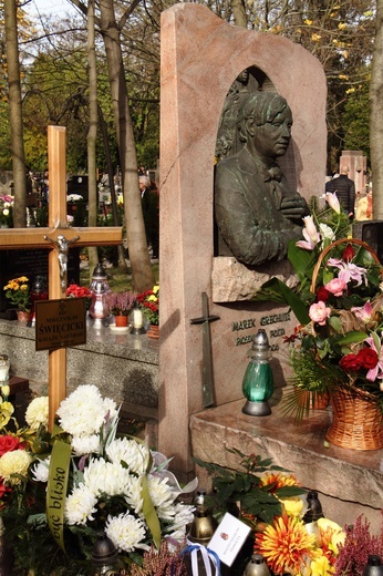 1 listopada 2018 r. na cmentarzu Rakowickim