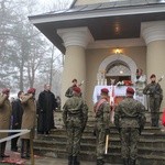 Prezydent na cmentarzu legionistów w Łowczówku