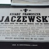 Nekrolog z 1914 roku informujący o śmierci biskupa