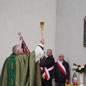 Poświęcenie tablicy pamięci Orląt Lwowskich