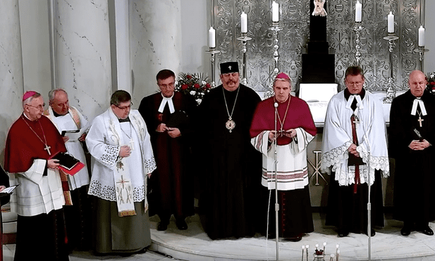 Główne nabożeństwo ekumeniczne na 100-lecie niepodległości w Warszawie 