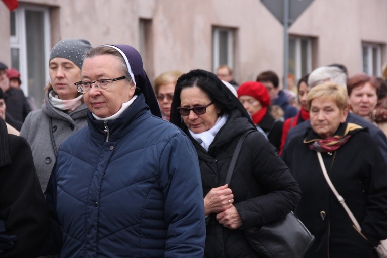 Uroczystości ku czci św. Wiktorii w Łowiczu - procesja