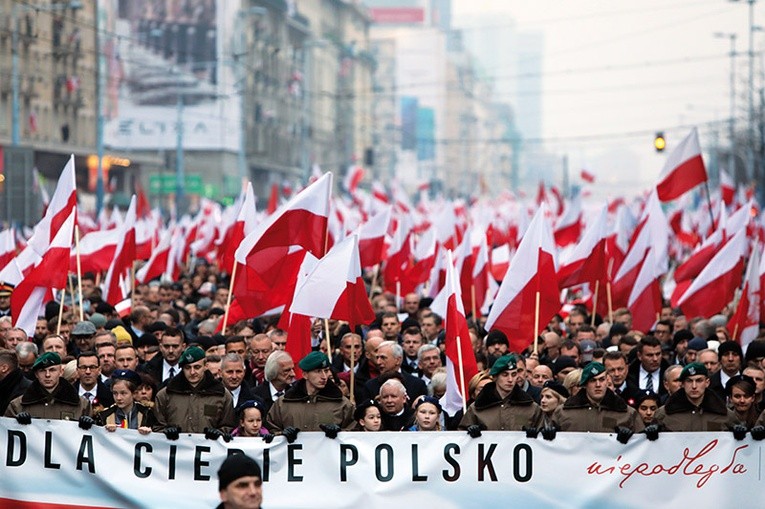 – Pod biało-czerwonym sztandarem jest miejsce dla każdego z nas  – mówił prezydent Andrzej Duda.