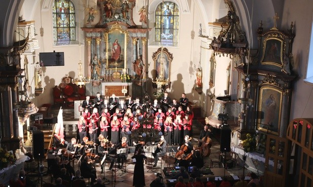 Wielki koncert w sanktuarium św. Barbary w Strumieniu