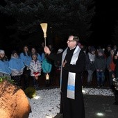 Poświęcenie figury MB Niepokalanej