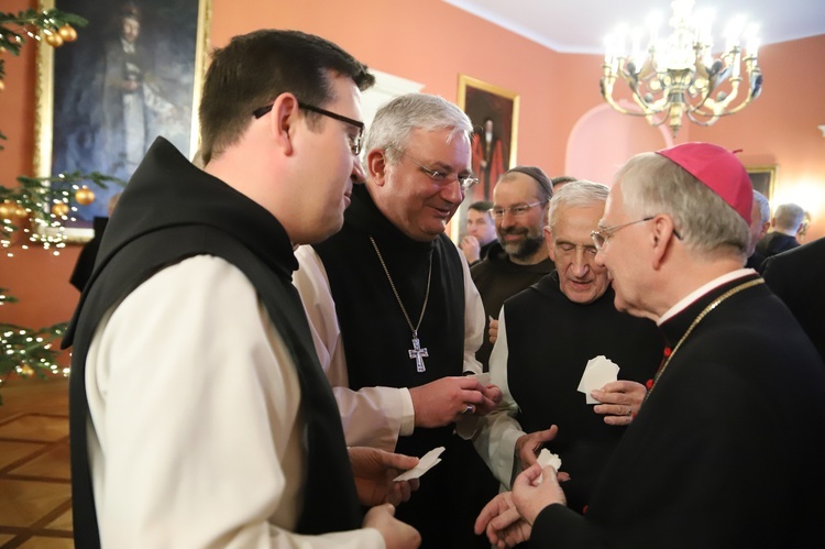Opłatkowe spotkanie kapłanów i sióstr zakonnych z metropolitą krakowskim