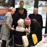 Spotkanie opłatkowe z biskupem w Hospicjum im. św. Ojca Pio