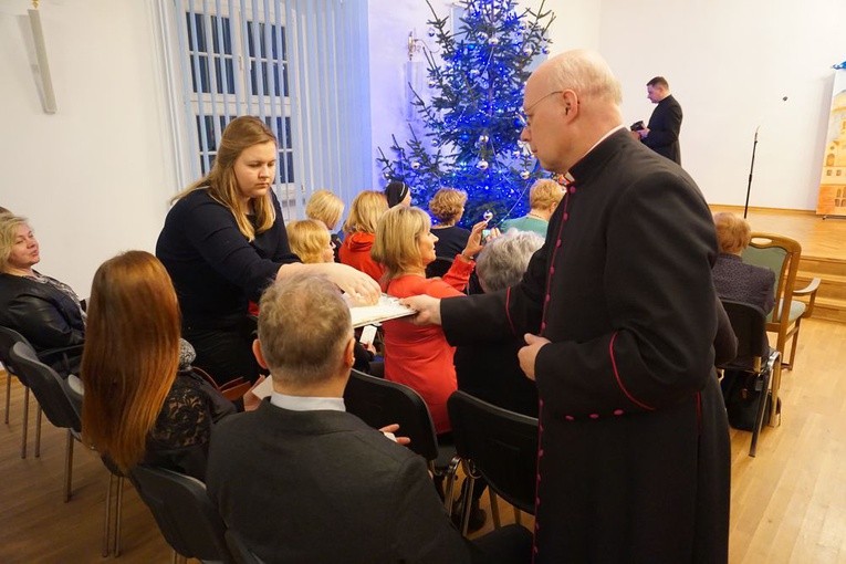 Spotkanie opłatkowe katechetów w Świdnickiej Kurii Biskupiej