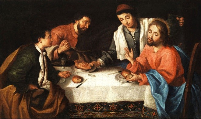 Leone Ghezzi, Chrystus łamiący chleb