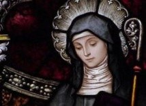 Założyła pierwszy klasztor w Irlandii