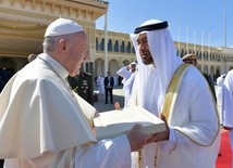 Papież i szejk Mohammed bin Zayed Al Nahyan