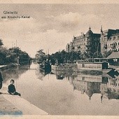▲	Stary port na kanale w Gliwicach, 1905 r. 