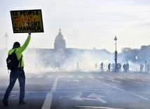 Starcia "żółtych kamizelek" z policją w Paryżu, Bordeaux, Tuluzie