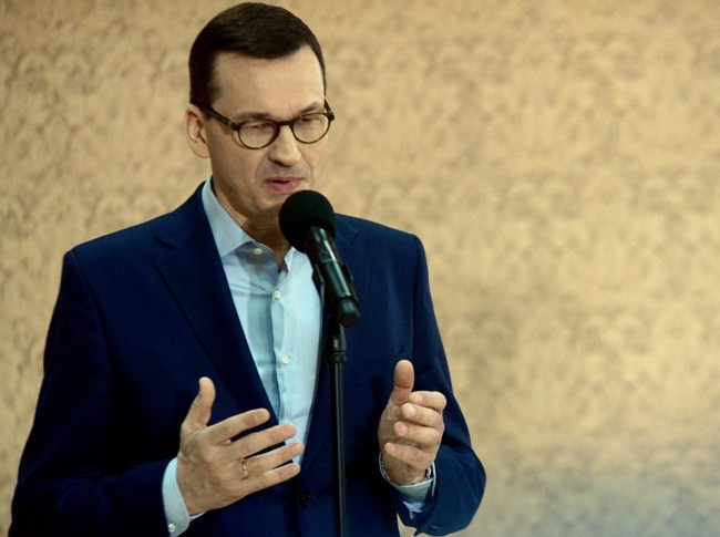 Mateusz Morawiecki w Jedlance