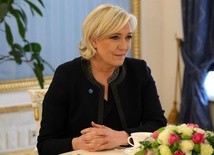 Marine Le Pen podczas spotkania z Władimirem Putinem w marcu 2017 r.