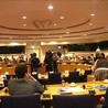Sala posiedzeń jednej z komisji Parlamentu Europejskiego w Brukseli.