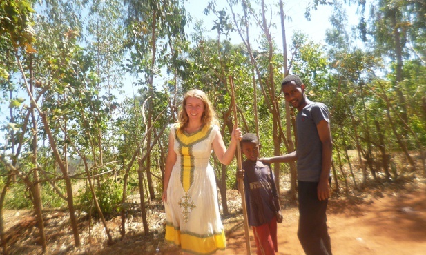 Magdalena i Tesfalidet w Etiopii 