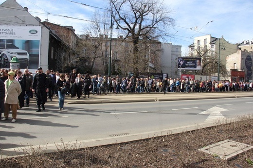 Marsz Pamięci w 76. rocznicę likwidacji getta w Krakowie
