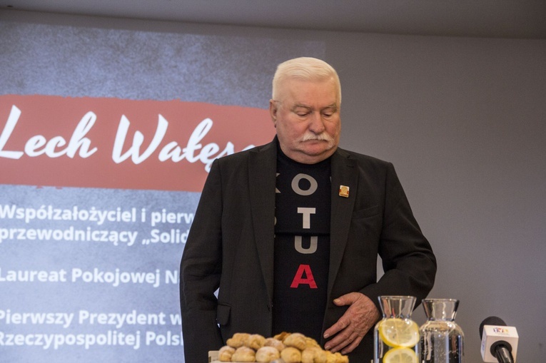 Lech Wałęsa w Tarnobrzegu