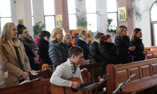 Na kolejnym dniu skupienia w kościele św. Pawła w Bielsku-Białej spotkały się panie z całej diecezji.