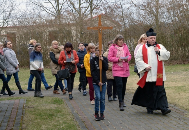 Droga Krzyżowa wokół radomskiego seminarium