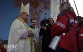 Msza papieska na wałbrzyskim stadionie