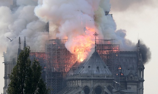 Katedra Notre Dame: Korona Cierniowa uratowana